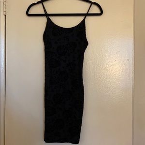 Windsor Black Velvet Dress